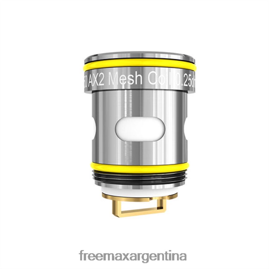 6JZ26F258 FreeMAX bobina de malla ax2 ss-amarillo - FreeMAX Disposable Vape