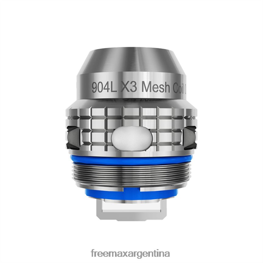 6JZ26F319 FreeMAX Bobina de malla 904l x x3 - FreeMAX Vape Argentina