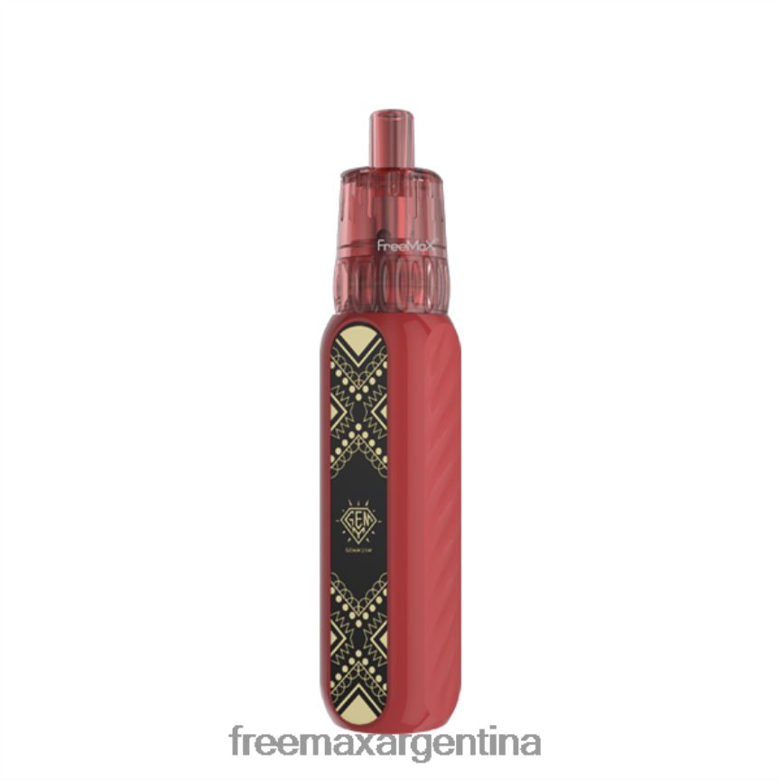 6JZ26F12 FreeMAX GEMM kit de modificación de cápsula de 25w rojo - FreeMAX Vape Argentina