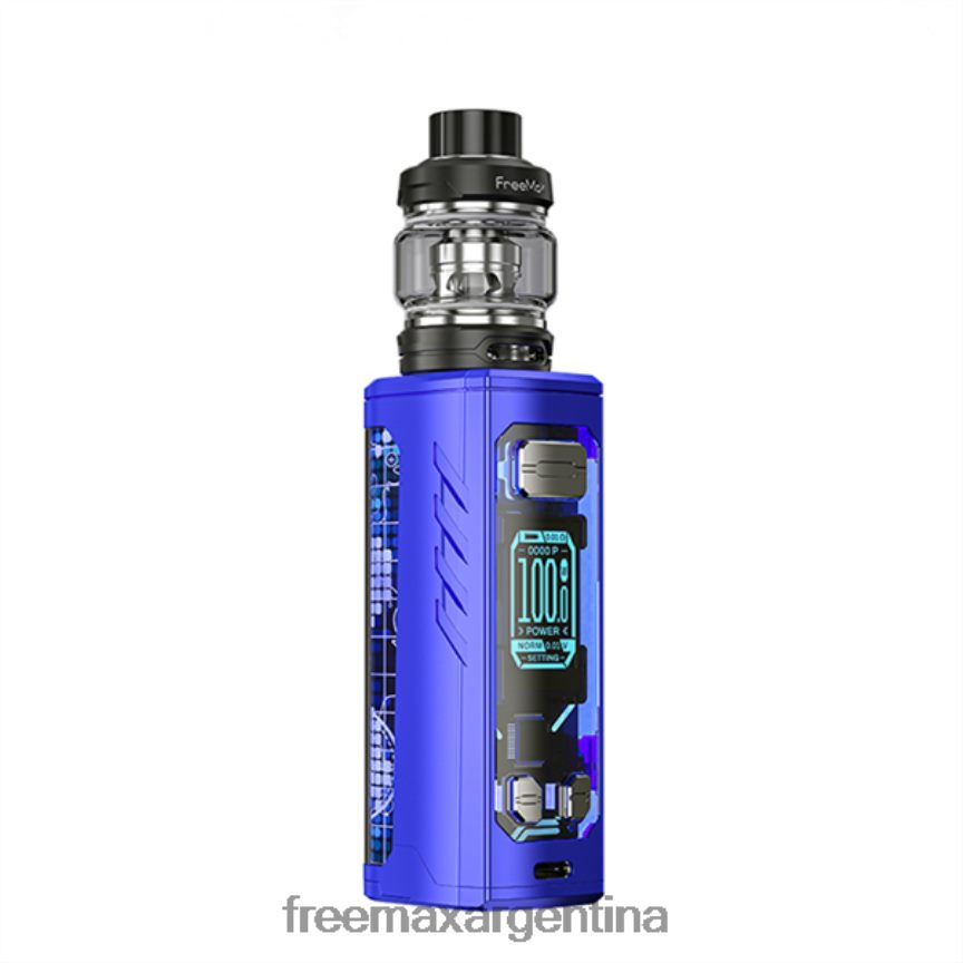 6JZ26F153 FreeMAX MAXUS kit solo de 100w azul cobalto - FreeMAX Flavormax