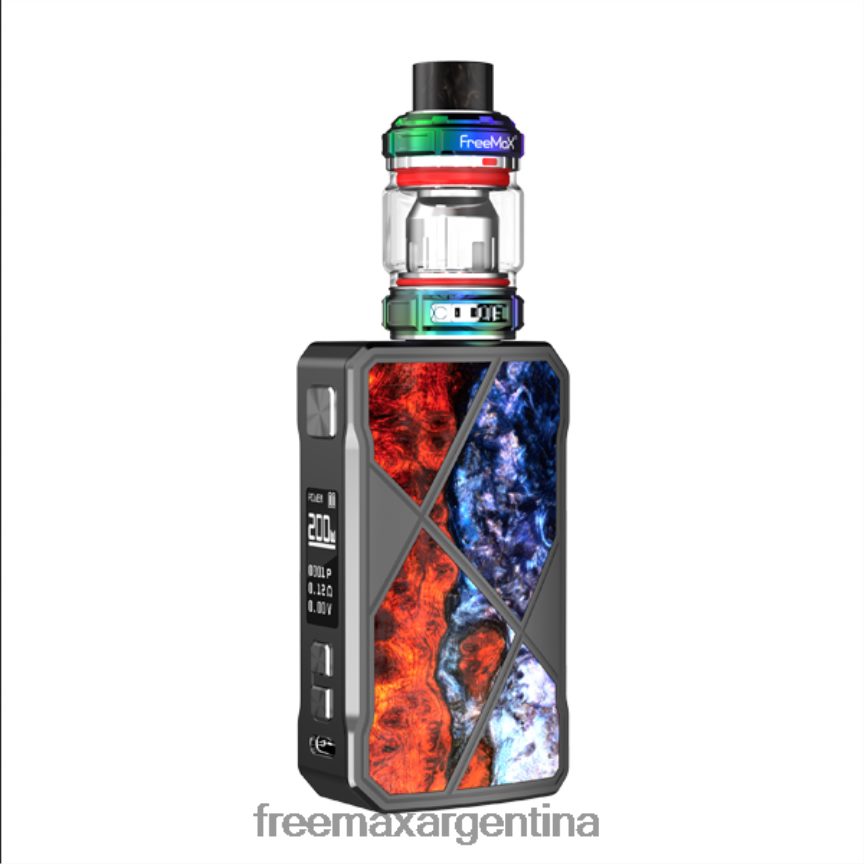 6JZ26F1 FreeMAX MAXUS kit de 200w azul-naranja - FreeMAX Argentina