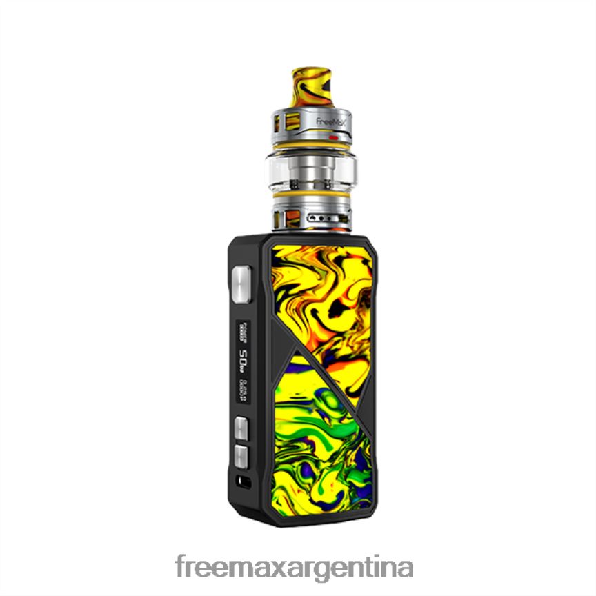 6JZ26F67 FreeMAX MAXUS kit de 50w amarillo - FreeMAX Buenos Aires