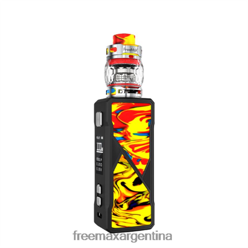 6JZ26F95 FreeMAX MAXUS kit de 100w rojo - FreeMAX Pod Vape
