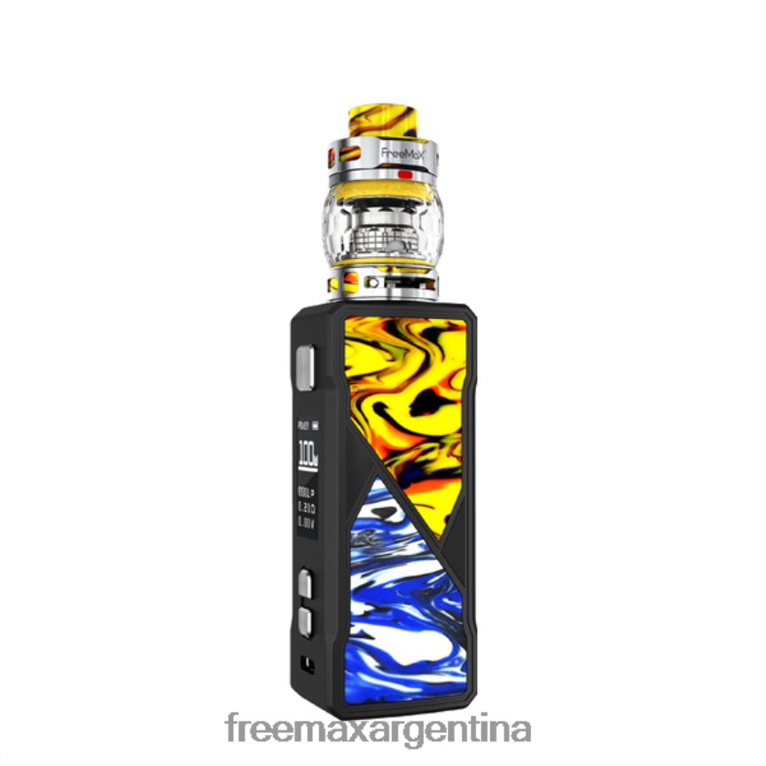 6JZ26F97 FreeMAX MAXUS kit de 100w amarillo - FreeMAX Buenos Aires