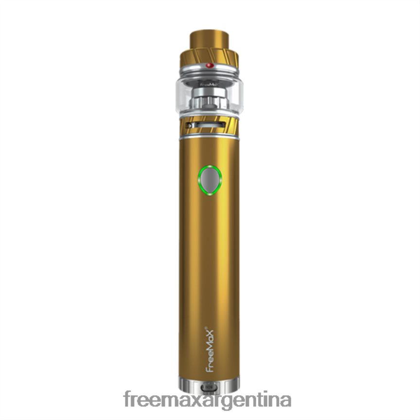 6JZ26F22 FreeMAX TWISTER kit de inicio de 80w dorado - FreeMAX Vape Argentina